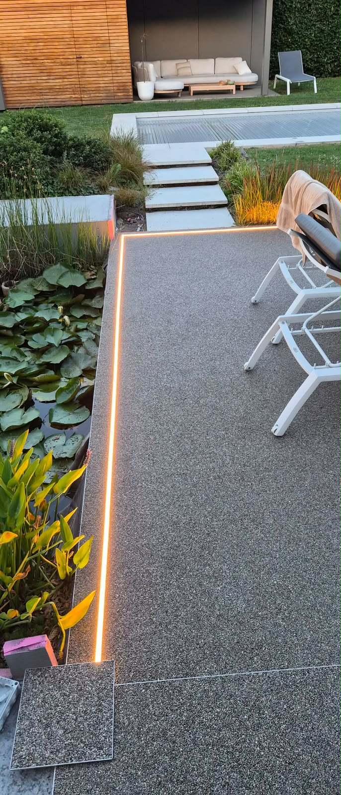 Tapis de pierre LED 2
