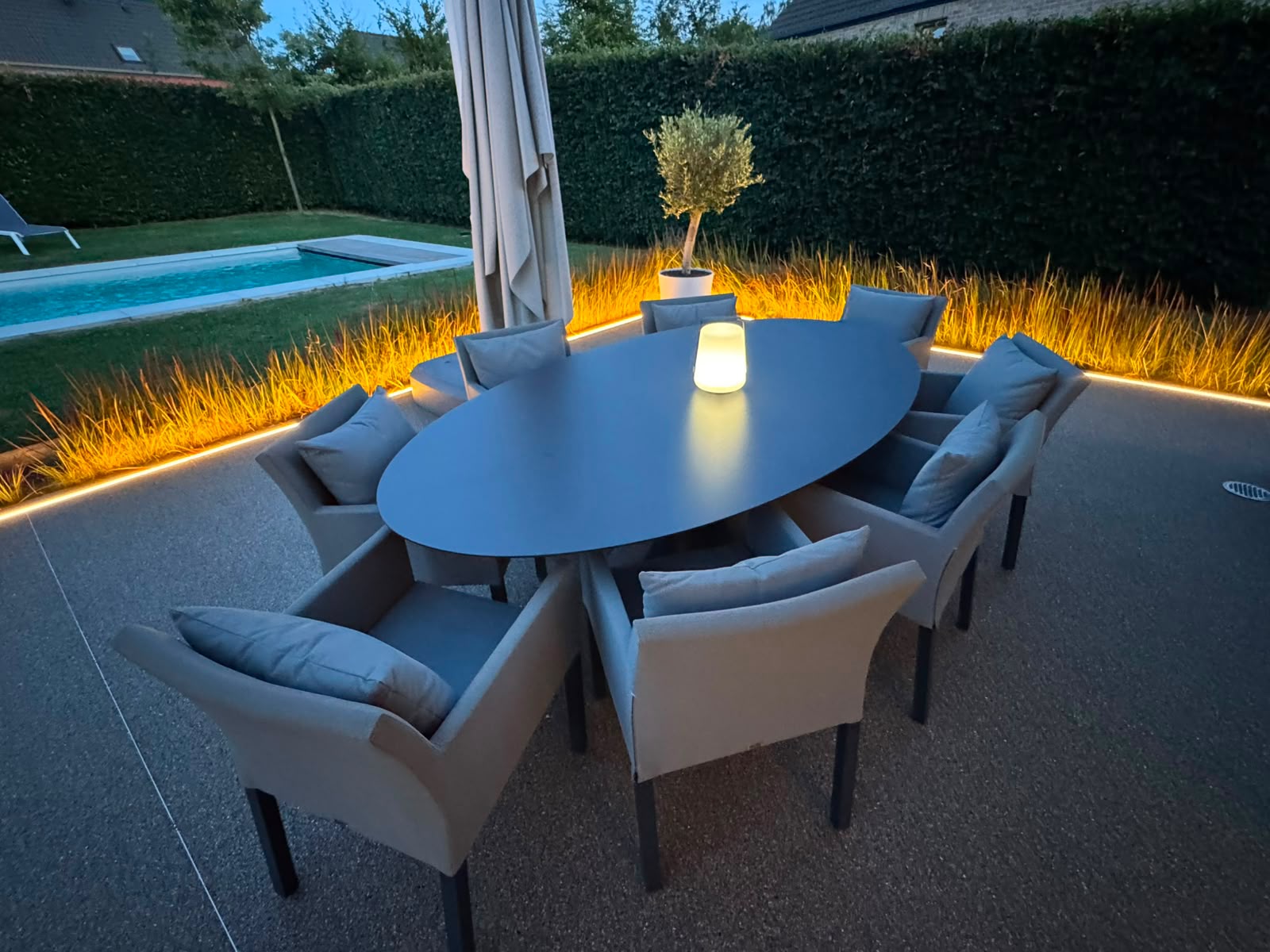 Tapis de pierre LED 4
